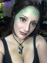 Abby Dark-Star taking a selfie