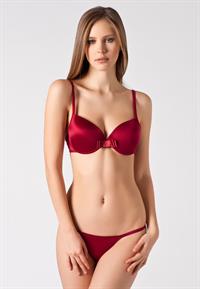 Olena Popova modeling lingerie