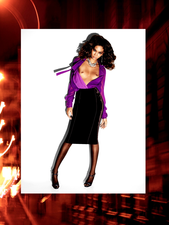 Chanel Iman - breasts