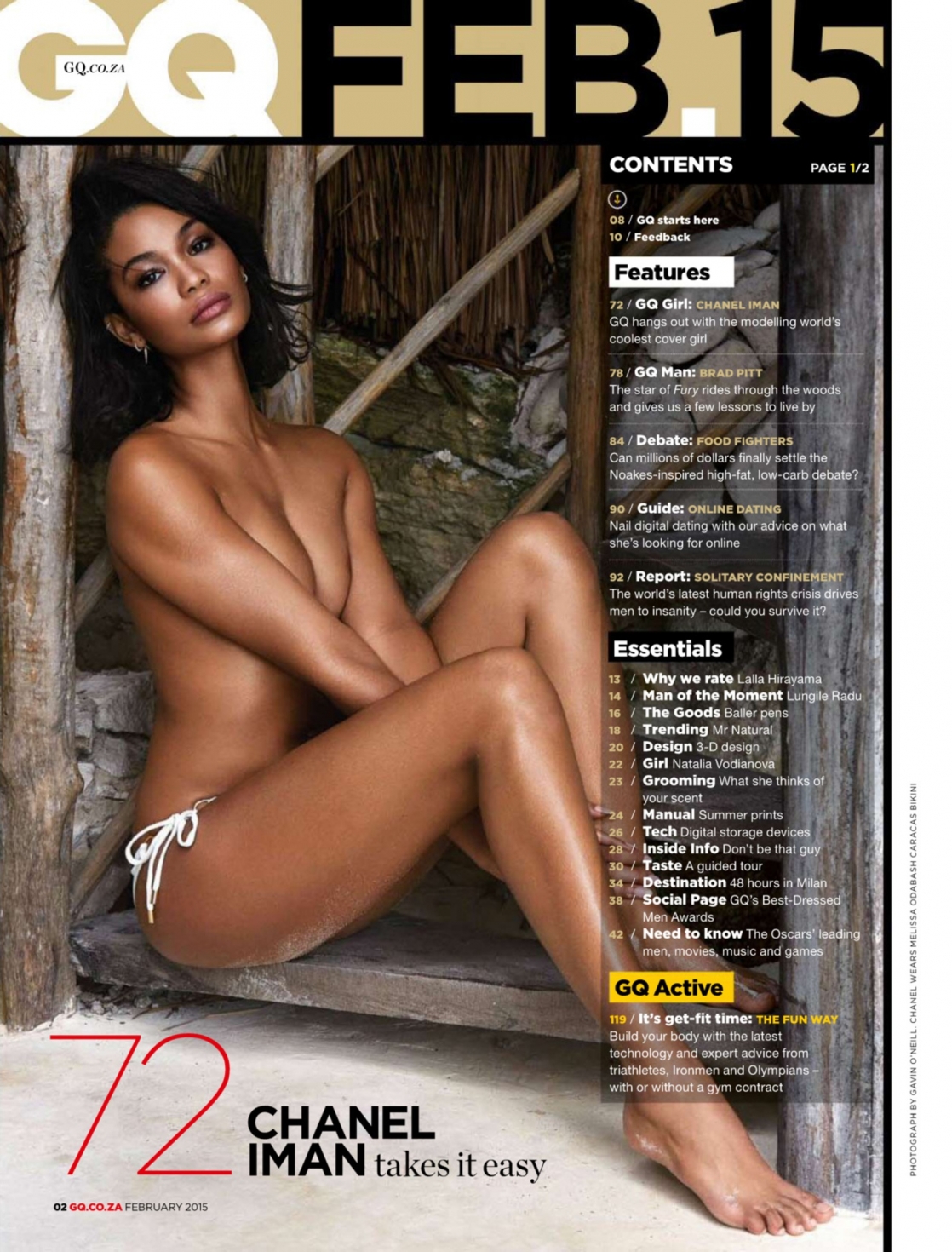 Chanel Iman Nude - 3 Pictures in an Infinite Scroll