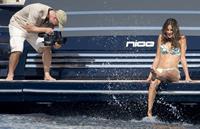 Alessandra Ambrosio in a bikini