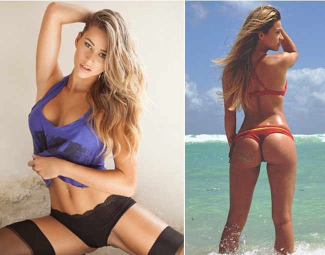 Cindy Prado in a bikini