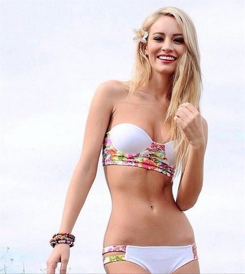 Bryana Holly in a bikini
