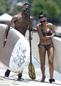 Naya Rivera in a bikini
