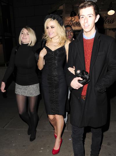 Pixie Lott leaving night club in London 11/30/12 
