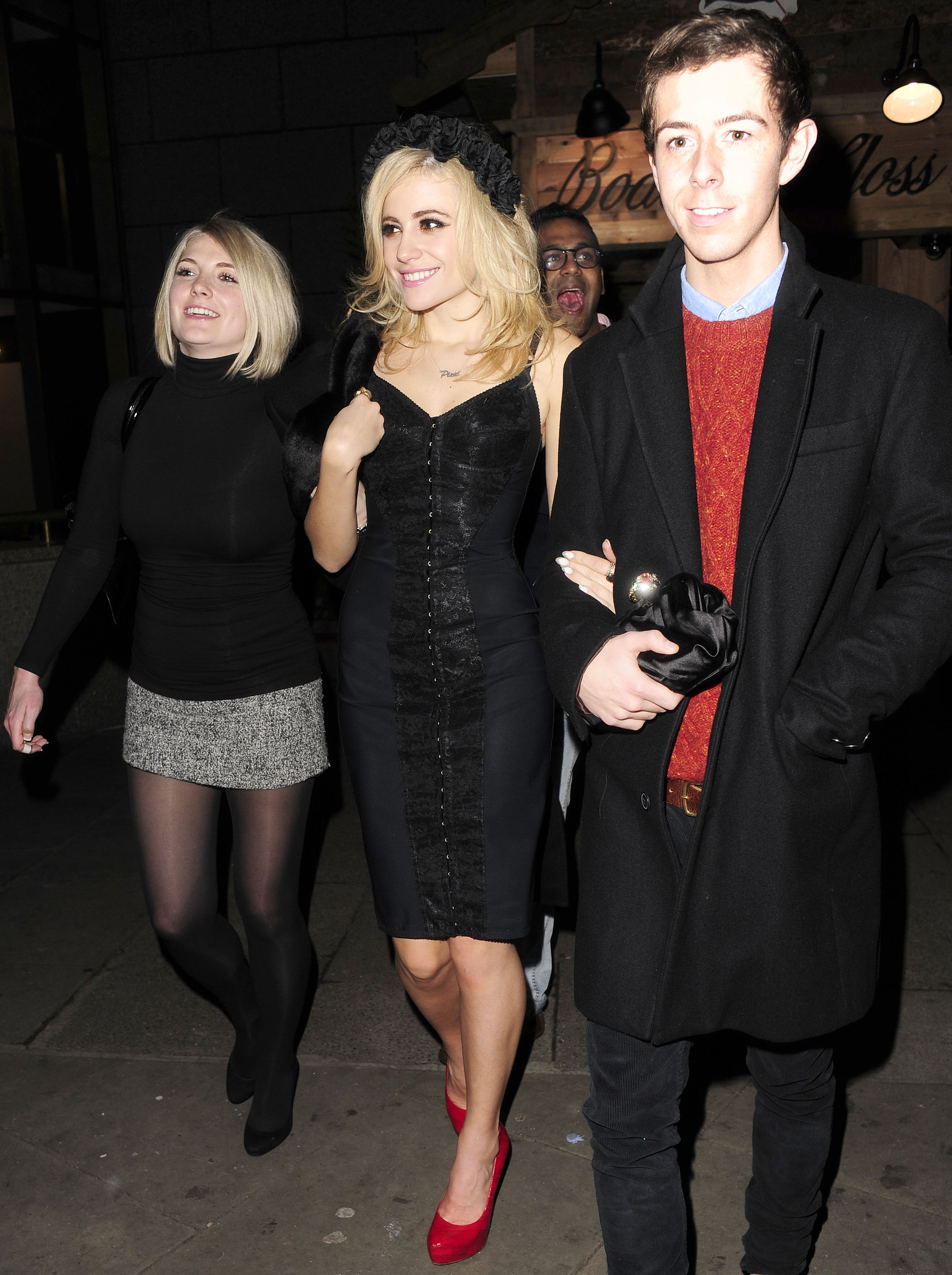 Pixie Lott leaving night club in London 11/30/12 