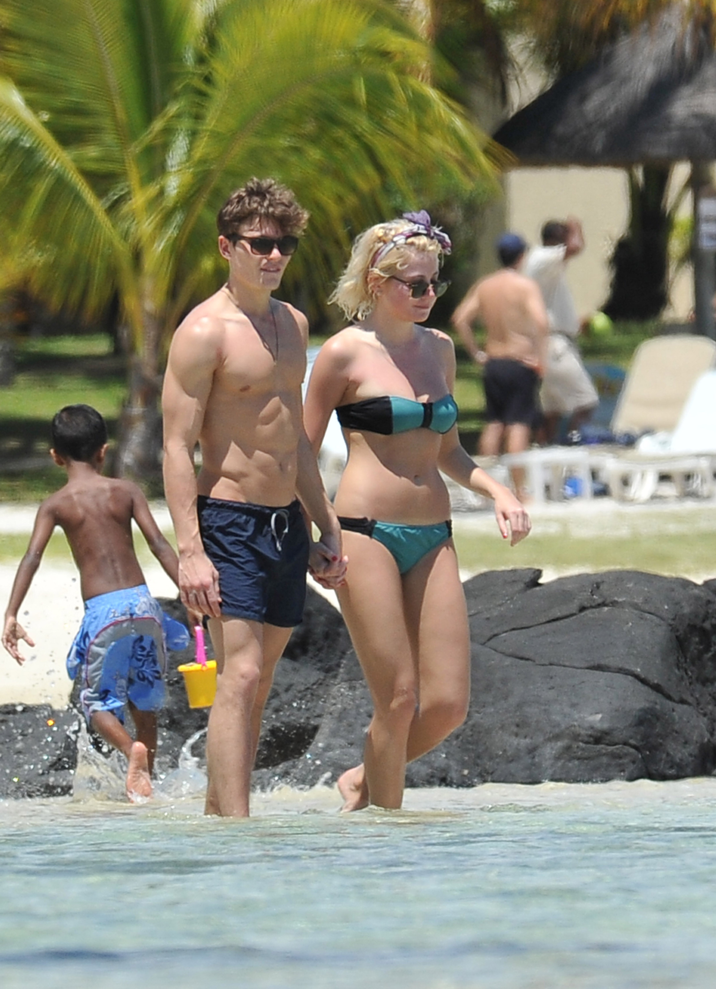 Pixie Lott in a bikini
