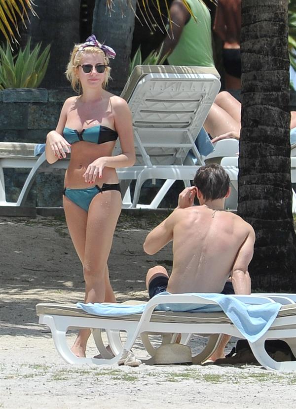 Pixie Lott in a bikini