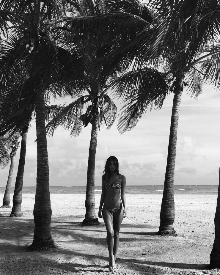 Carmella Rose in a bikini