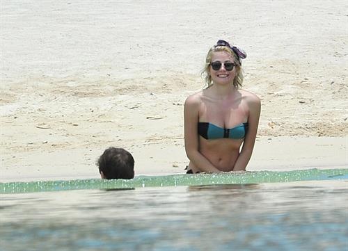 Pixie Lott in a bikini