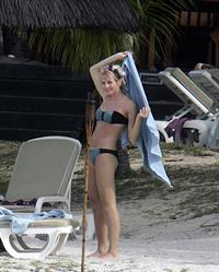Pixie Lott in a bikini