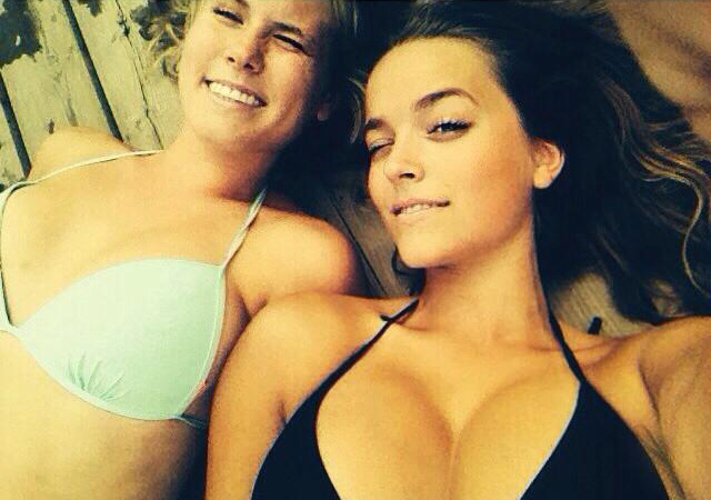 Steph Currie in a bikini