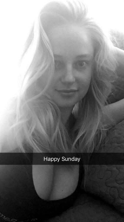 Genevieve Morton taking a selfie