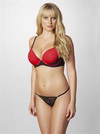 Genevieve Morton in lingerie