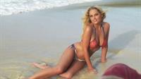 Genevieve Morton in a bikini