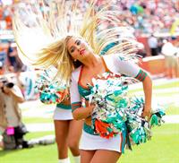 Lily Watters in a bikini