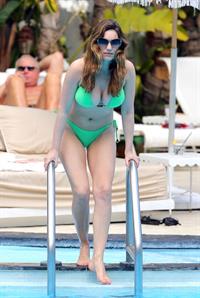 Kelly Brook in a bikini