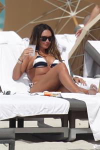 Tamara Ecclestone in a bikini
