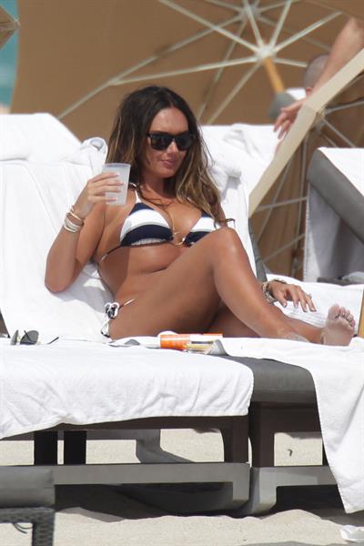 Tamara Ecclestone in a bikini