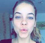 Barbara Palvin taking a selfie
