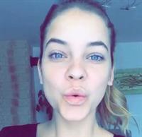 Barbara Palvin taking a selfie