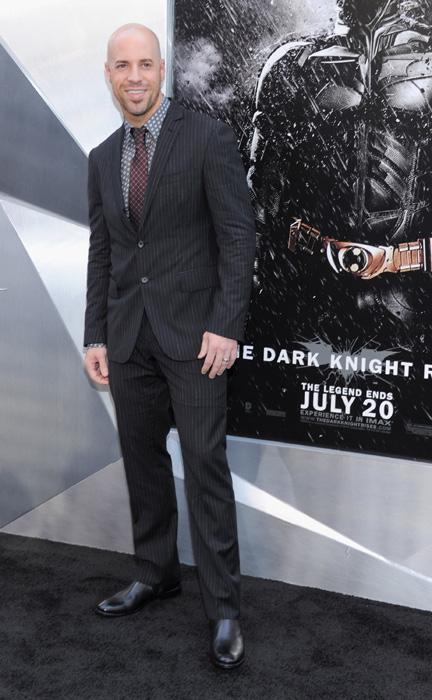 Chris Daughtry at the New York Premiere of Dark Knight Rises