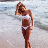 Natalie Jayne Roser in a bikini