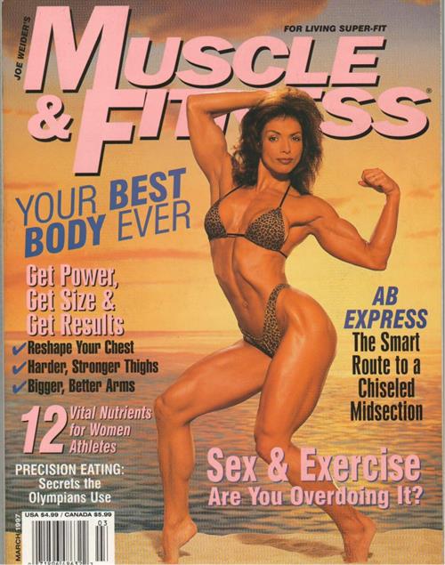 Sharon Bruneau in a bikini