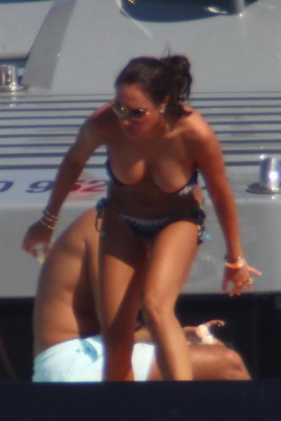 Tamara Ecclestone in a bikini