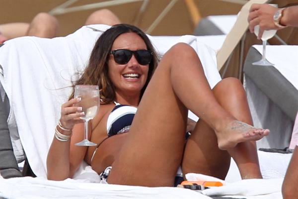 Tamara Ecclestone in a bikini