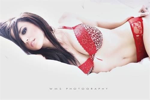 Crissy Henderson in lingerie