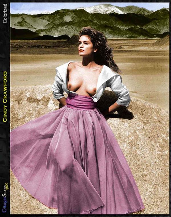 Cindy Crawford - breasts