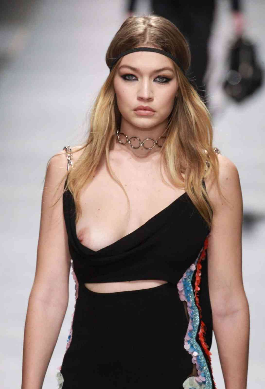 Gigi Hadid Nipslip. Rating = 7.92/10