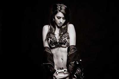 Tianna Gregory in a bikini