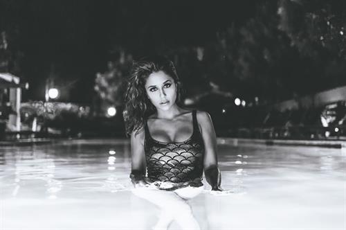 Tianna Gregory in a bikini