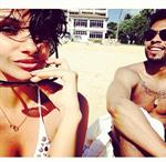 Nazanin Mandi in a bikini