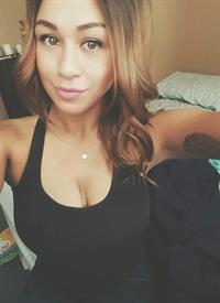 Alicia Michaela taking a selfie