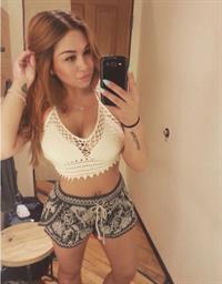 Alicia Michaela taking a selfie