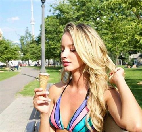 Jessica Stepanova in a bikini