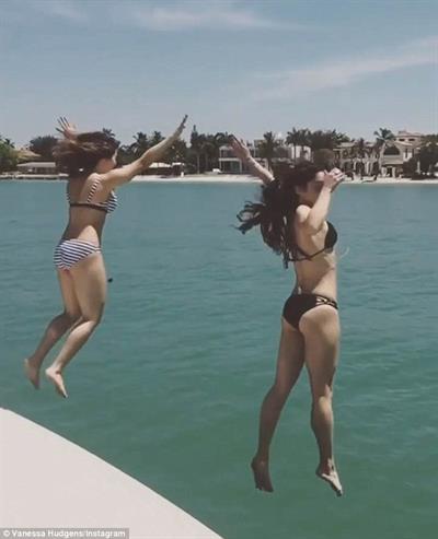 Vanessa Hudgens in a bikini - ass