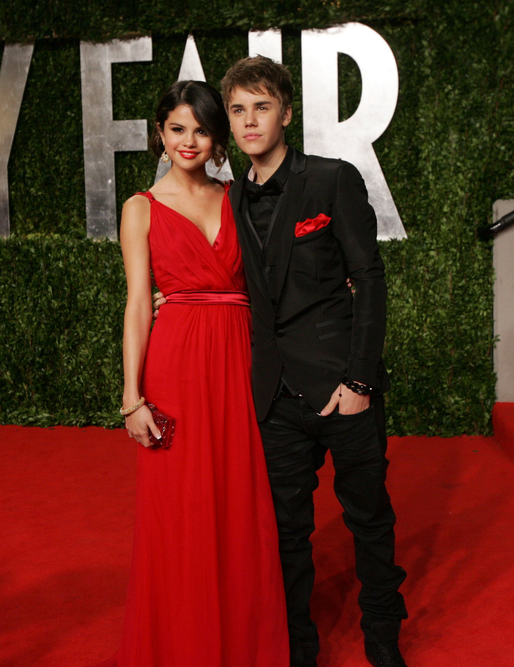Selena Gomez Vanity Fair Oscar party in West Hollywood on February 27, 2011