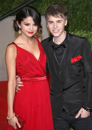 Selena Gomez Vanity Fair Oscar party in West Hollywood on February 27, 2011