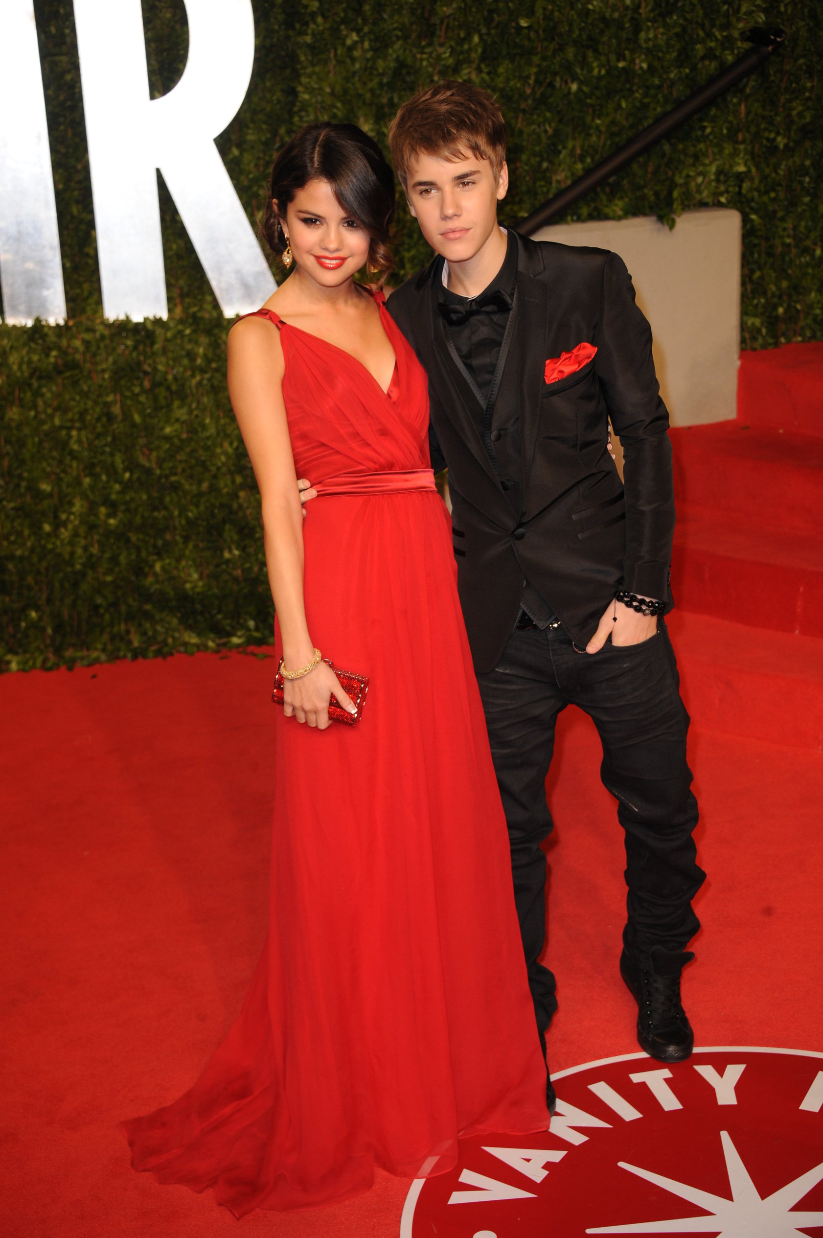 Selena Gomez Vanity Fair Oscar party in West Hollywood on February 27, 2011