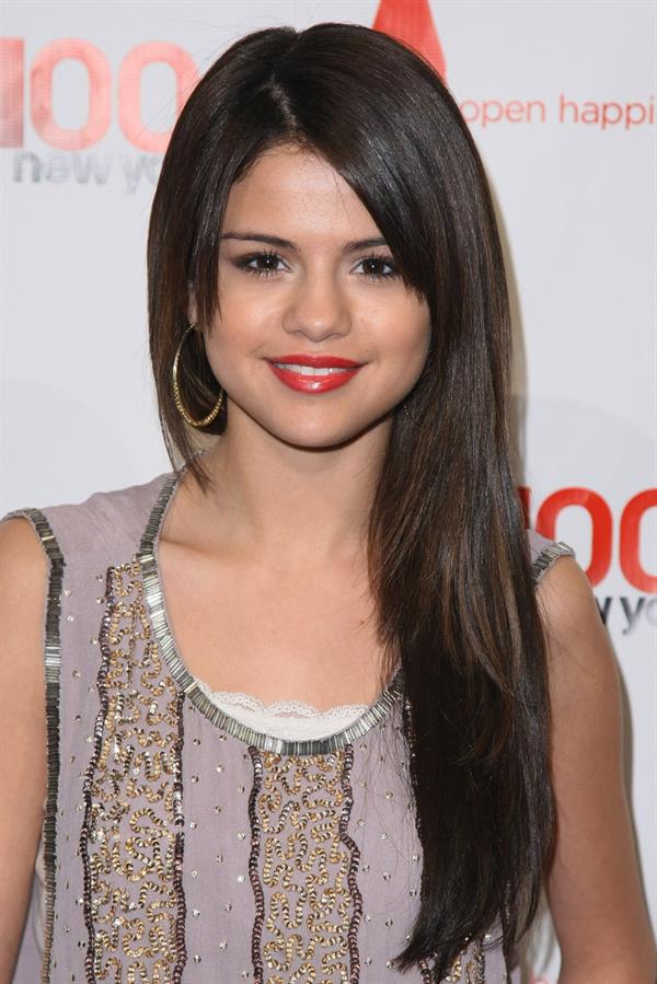 Selena Gomez Z100 Coca Colas all access lounge pre show in New York City December 10, 2010