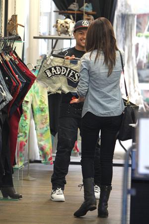 Selena Gomez goes shopping around Bondi Beach in Sydney on July 17, 2012 