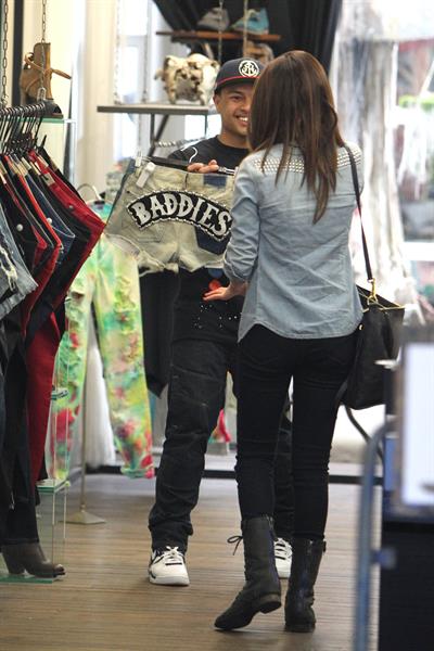 Selena Gomez goes shopping around Bondi Beach in Sydney on July 17, 2012 