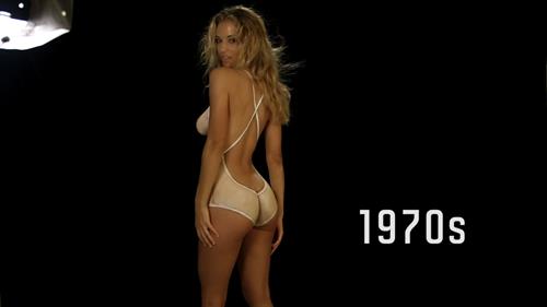 Hannah Ferguson in body paint