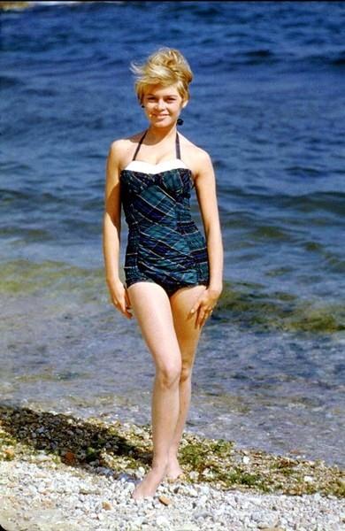 Brigitte Bardot in a bikini
