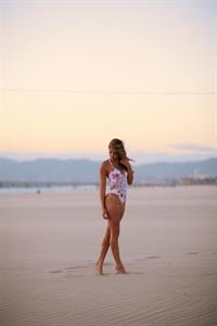 Kyra Santoro in a bikini
