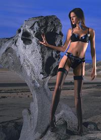 Jennifer Lamiraqui in lingerie